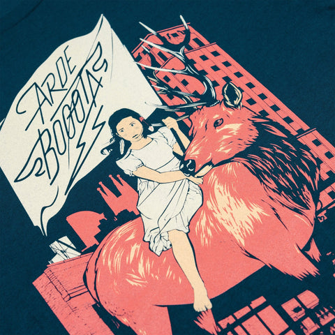 Arde Bogota, Camiseta Fin de Gira Barcelona