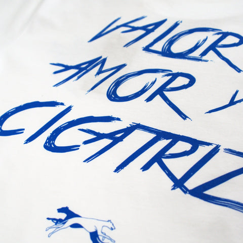 Arde Bogota, Camiseta Valor, Amor y Cicatriz