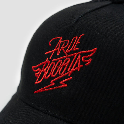 Arde Bogota, Gorra Bordado Rojo