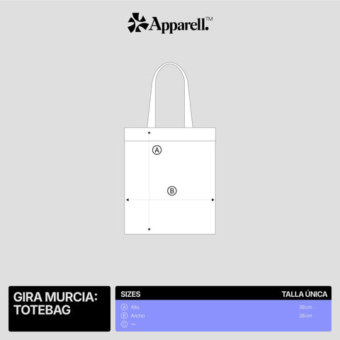 Arde Bogota, Tote Bag Vaquera