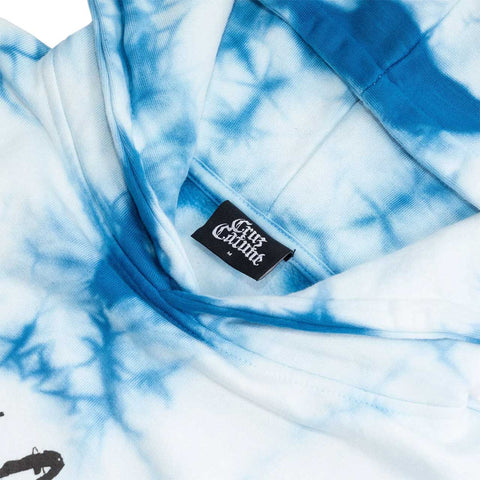 Cruz Cafuné, BLUE TIE DYE HOODIE