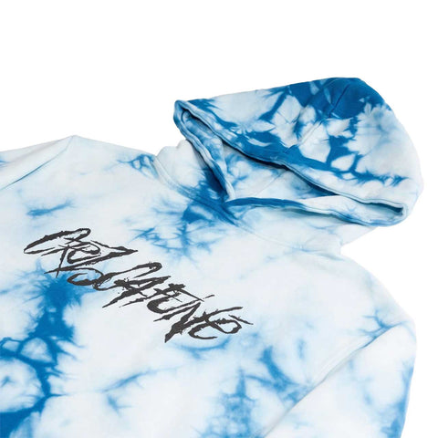 Cruz Cafuné, BLUE TIE DYE HOODIE