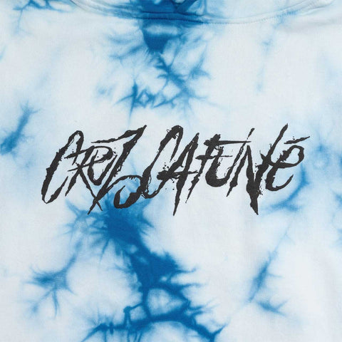 Cruz Cafuné, BLUE TIE DYE HOODIE