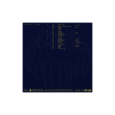 Cruz Cafuné, ME MUEVO CON DIOS (Edición Especial Record Store Day) Black Edition. Vinilo Marble