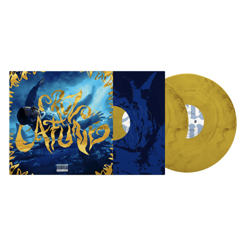 Cruz Cafuné, ME MUEVO CON DIOS (Edición Especial Record Store Day) Gold Edition. Vinilo Marble