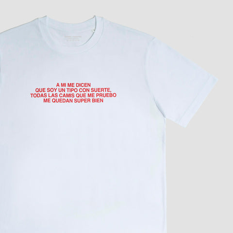 Daniel Sabater, Camiseta "Un Tipo con Suerte"