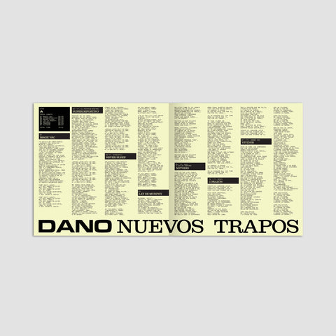 Dano, Nuevos Trapos (Edición en vinilo)