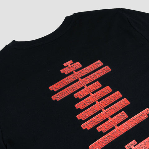 Dellafuente, Camiseta Azulejos de Corales Negra