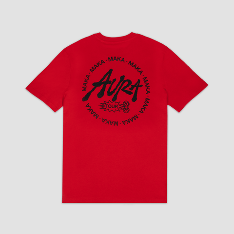 Maka, Camiseta Aura Tour - Roja