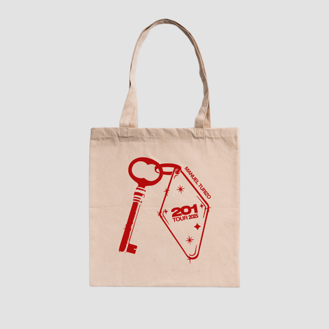 Manuel Turizo, Beige "201 Tour" Totebag