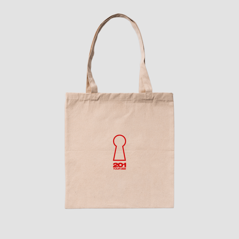 Manuel Turizo, Beige "201 Tour" Totebag