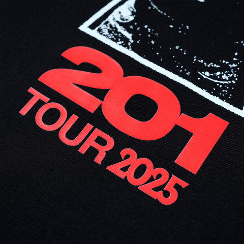 Manuel Turizo, Unisex "201 Tour" Black Tee