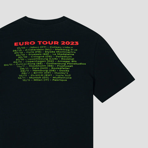 MDLR, Camiseta EURO TOUR 2023 - Black