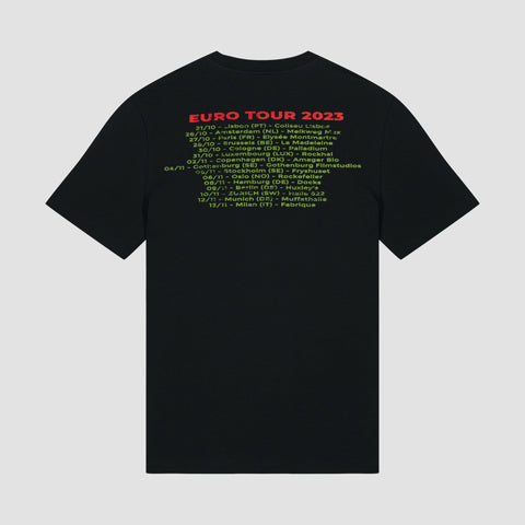 MDLR, Camiseta EURO TOUR 2023 - Black