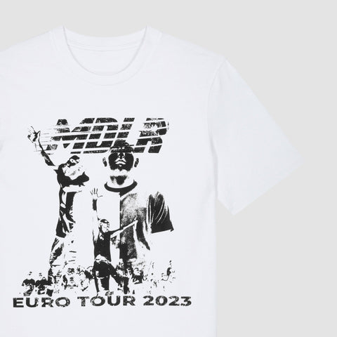 MDLR, Camiseta EURO TOUR 2023 - White