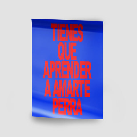 Nathy Peluso, PÓSTER TIENES QUE APRENDER A AMARTE