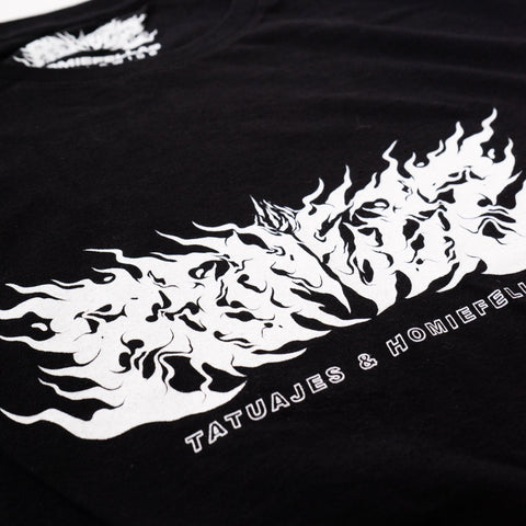 Rene ZZ, Logo Unisex Tee - Black