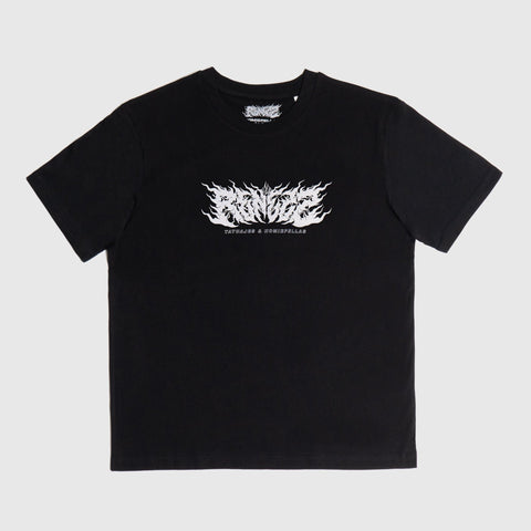 Rene ZZ, Logo Unisex Tee - Black