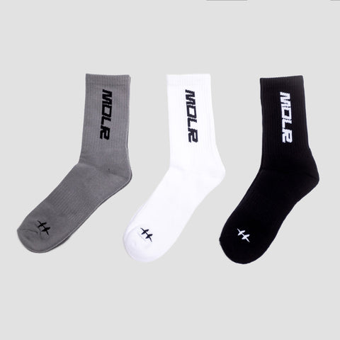 MDLR, Pack de 3 Calcetines - MDLR
