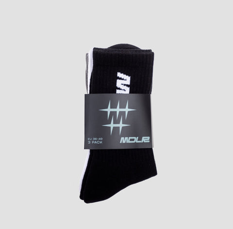 MDLR, Pack de 3 Calcetines - MDLR