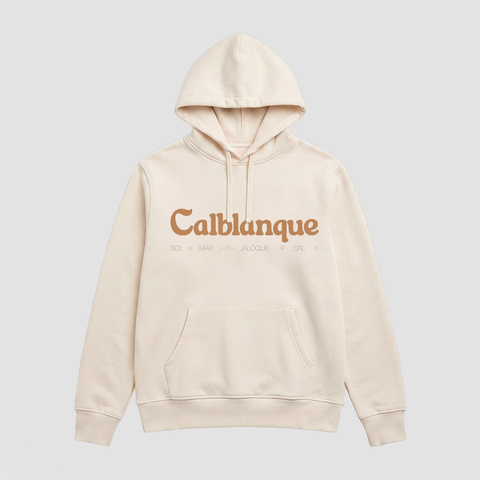 Sudadera Crema Calblanque
