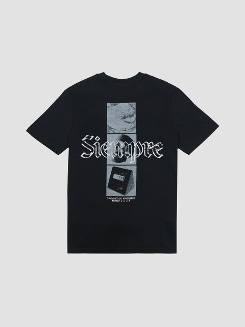 100KPasos Black Tee