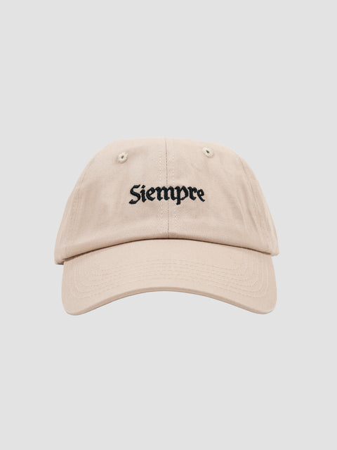 Siempre Cream Dad Hat