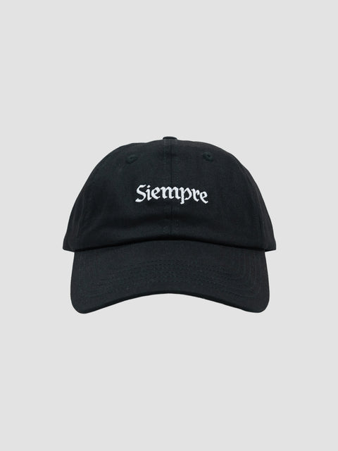 Siempre Black Dad Hat