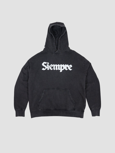 Shuriken Washed Black Hoodie