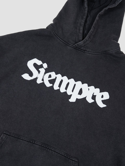 Shuriken Washed Black Hoodie