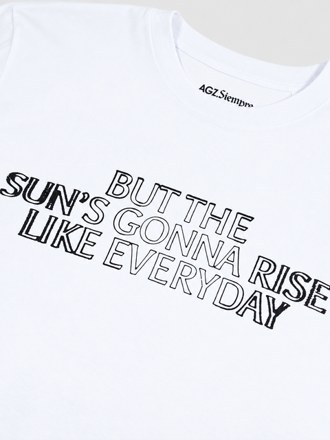 100KPasos White Tee
