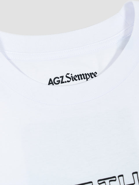 100KPasos White Tee