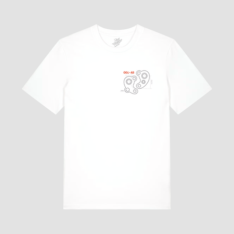 Camiseta Arde Bogotá Instrucciones Blanca