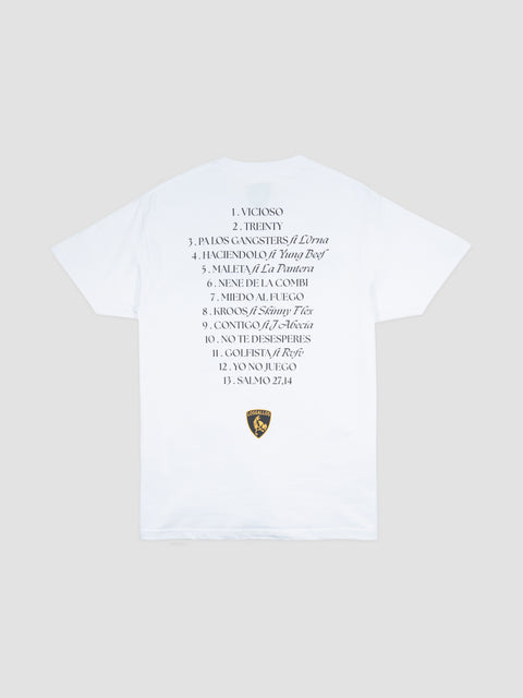 Camiseta Blanca - Tracklist Modo Leyenda