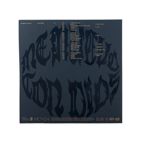 ME MUEVO CON DIOS (Edición Especial) Black Edition. Vinilo Marble