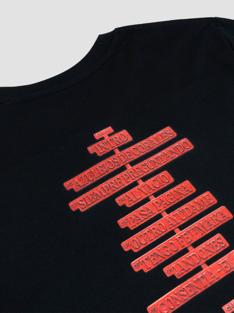 Camiseta Azulejos de Corales Negra