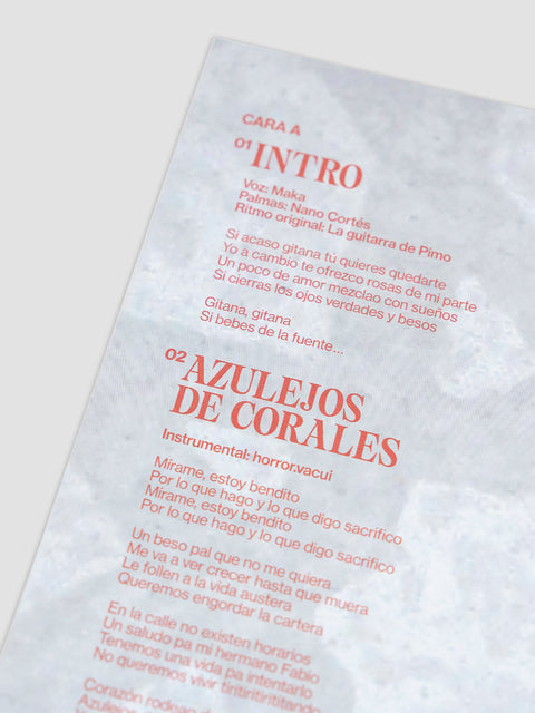Azulejos de Corales (Edición en vinilo)