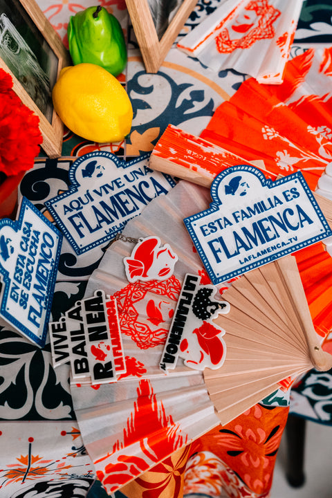 Imán "La Flamenca TV"