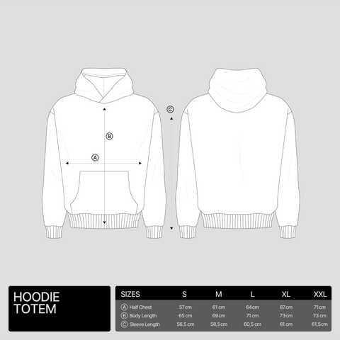 Tótem Black Hoodie