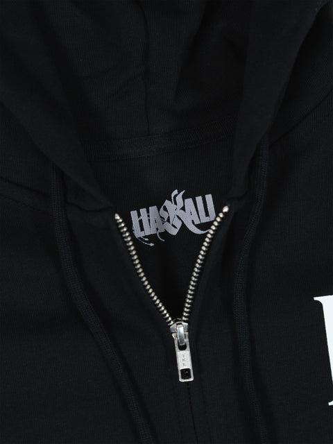 ZIP HOODIE HALO LIA KALI (BLACK)
