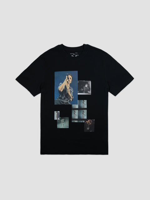 LOVE LOVE FLAKK C*BRONES / T-SHIRT / BLACK