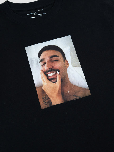 LOVE LOVE FLAKK LOVELOVELOVE / T SHIRT / BLACK