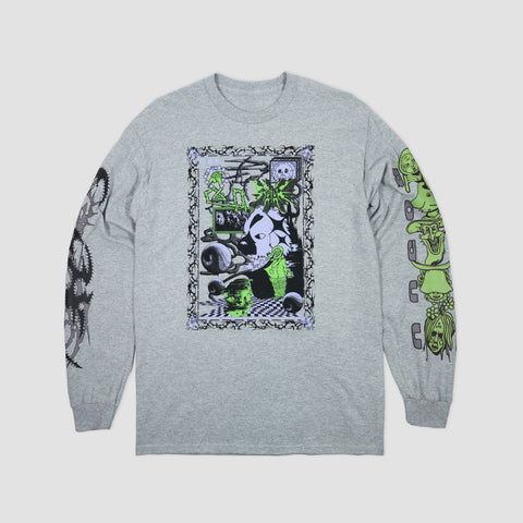 Camiseta Manga Larga Gris - Los Sueños De Nube