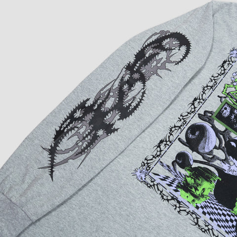 Camiseta Manga Larga Gris - Los Sueños De Nube
