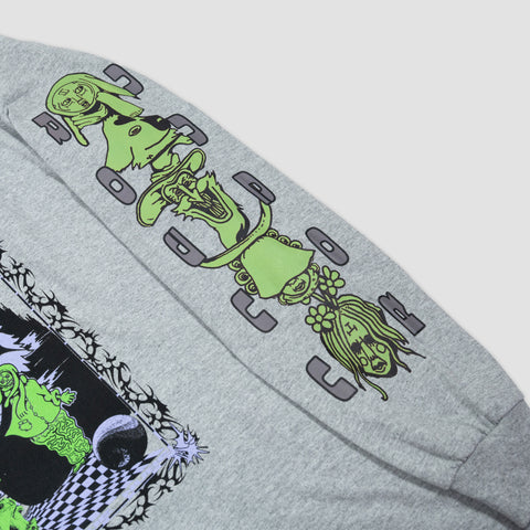 Camiseta Manga Larga Gris - Los Sueños De Nube