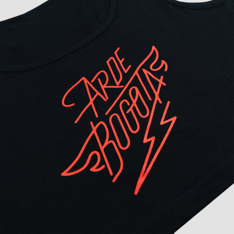 Arde Bogota, Camiseta Tirantes Negra Arde Bogotá