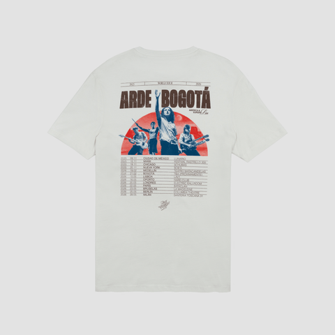 Arde Bogota, Camiseta World Tour Arde Bogotá