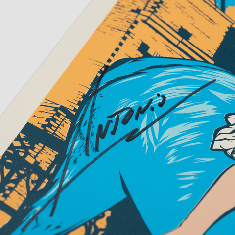 Arde Bogota, Pack 3 Carteles Firmados "Arde Bogotá Fin de Gira 2024"