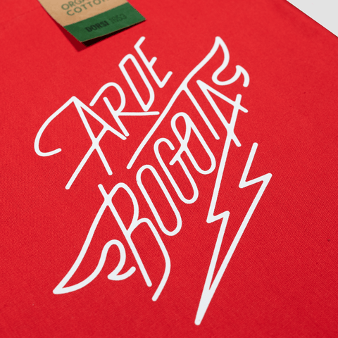 Arde Bogota, Tote Bag Rojo Arde Bogota