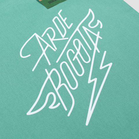 Arde Bogota, Tote Bag Verde Arde Bogota